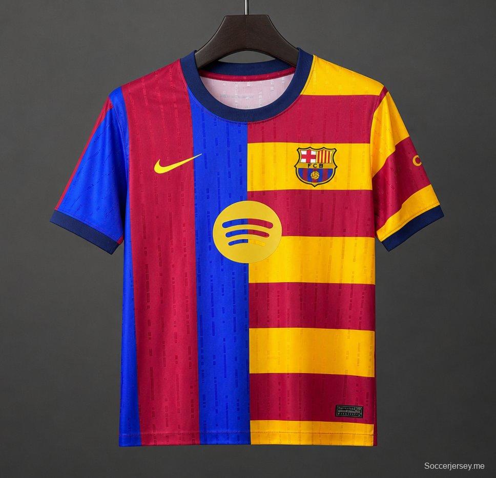 26/27 برشلونة - إصدار خاص: قميص ماشاب "سينييرا" لما قبل المباراة